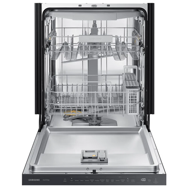 Samsung 24" 46dB Built-In Dishwasher with Third Rack (DW80CG5450MTAA) - Matte Black Steel