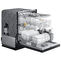Samsung 24" 46dB Built-In Dishwasher with Third Rack (DW80CG5450MTAA) - Matte Black Steel