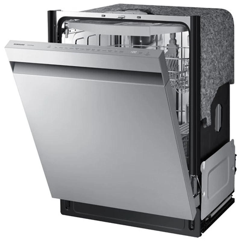 Lave-vaisselle encastrable 24 po 46 dB avec troisième panier de Samsung (DW80CG5450SRAA) - Inox
