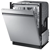 Lave-vaisselle encastrable 24 po 46 dB avec troisième panier de Samsung (DW80CG5450SRAA) - Inox