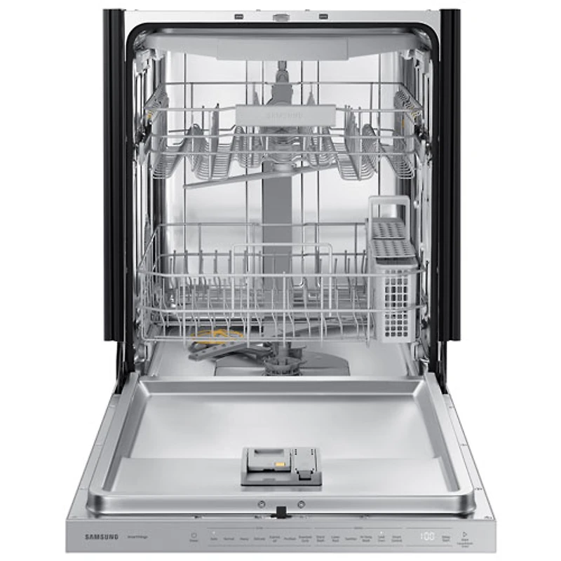Lave-vaisselle encastrable 24 po 46 dB avec troisième panier de Samsung (DW80CG5450SRAA) - Inox