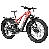 Vanpowers Grand Teton Pro Step-Through Fat-Tire Electric City Bike (750W Motor/149km Range/32km/h Top Speed)-Black