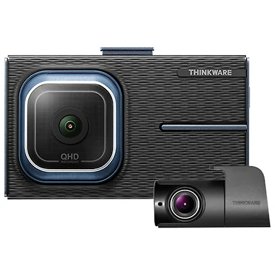 Thinkware X1000 2K QHD Dash Cam with 3.5" LCD Screen & Rear Camera - Only at Best Buy