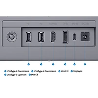 Moniteur de jeu intelligent DELO Ultra HD 4K 165 Hz 0,03 ms gris à gris FreeSync 32 po M9 de Samsung (LS32FM900SNXZA) - Argenté