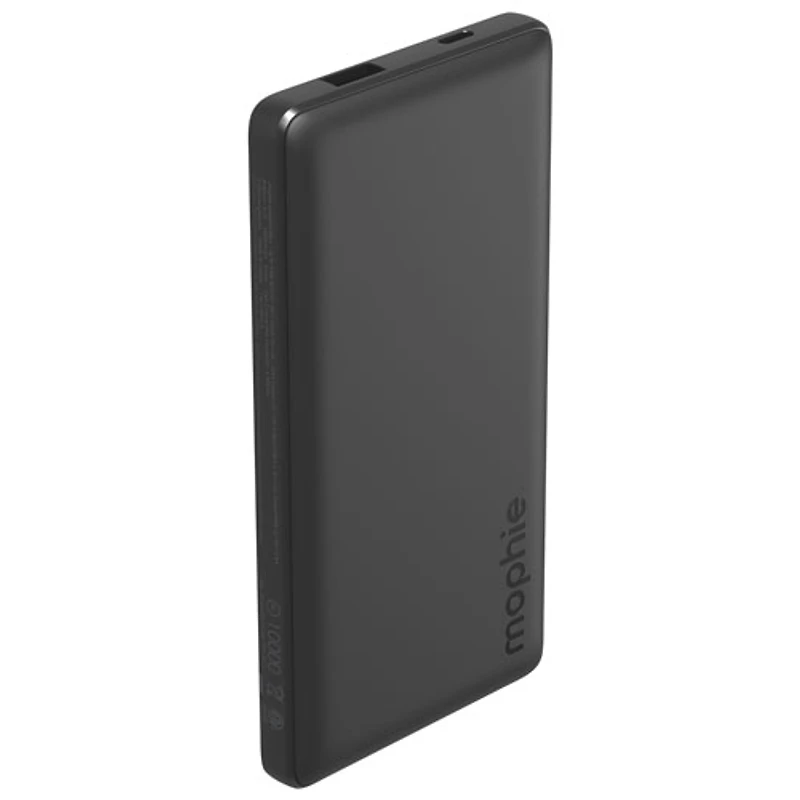mophie Power Boost 10000 mAh USB-A/USB-C Power Bank - Black