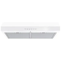 Broan-NuTone 30" Under Cabinet Range Hood (GLA3304WW) - White