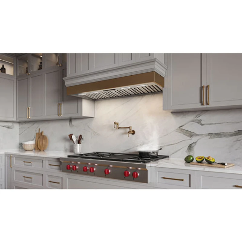 Best 48" Under Cabinet Insert Range Hood (HBN548212SS) - Stainless Steel