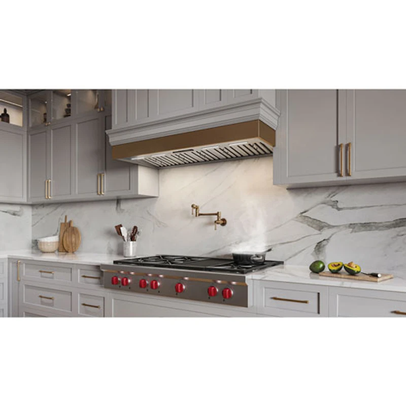 Best 48" Under Cabinet Insert Range Hood (HBN548912SS) - Stainless Steel