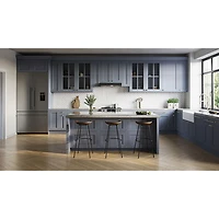 Hotte de dessous d'armoire de 30 po de Broan-NuTone (ALT2303BLS) - Acier inoxydable noir