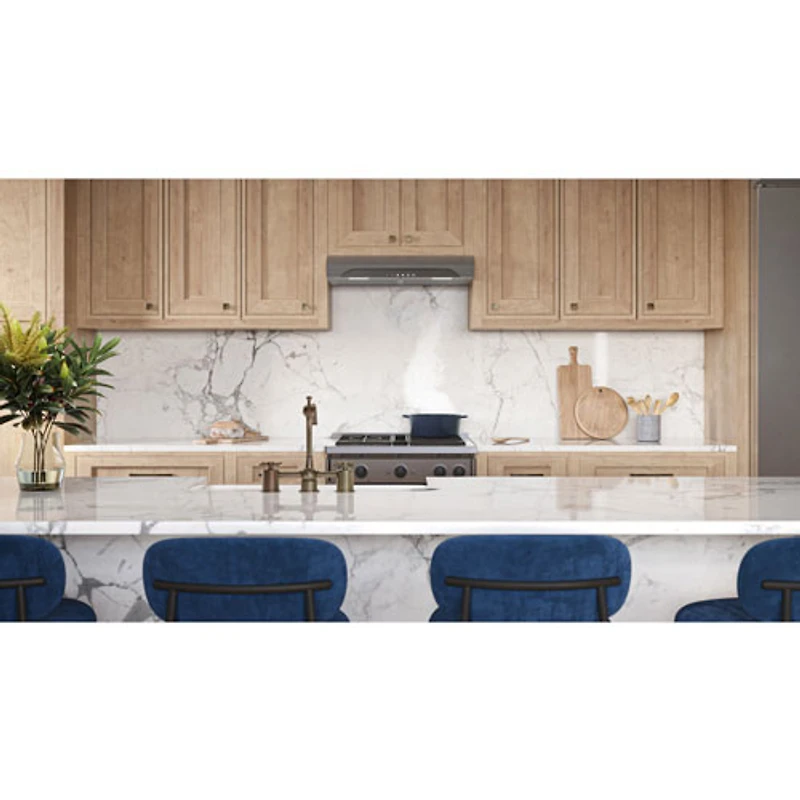 Broan-NuTone 30" Under Cabinet Range Hood (ALT3304SS) - Stainless Steel