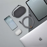 Câble USB-C à Lightning de 3 m (10 pi) Belt XL de Native Union - Noir zèbre