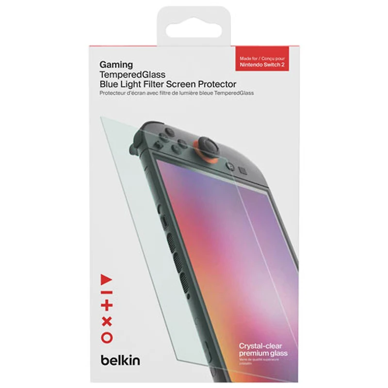 Protecteur d'écran en verre trempé de Belkin pour Switch 2