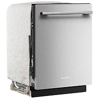 KitchenAid 24" 44dB Built-In Dishwasher w/ Stainless Steel Tub & Third Rack (KDTS424SPS) - Stainless