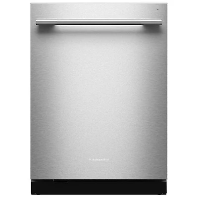 KitchenAid 24" 44dB Built-In Dishwasher w/ Stainless Steel Tub & Third Rack (KDTS624SPS) - Stainless