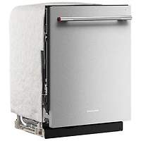 KitchenAid 24" 44dB Built-In Dishwasher w/ Stainless Steel Tub & Third Rack (KDTS724SPS) - Stainless