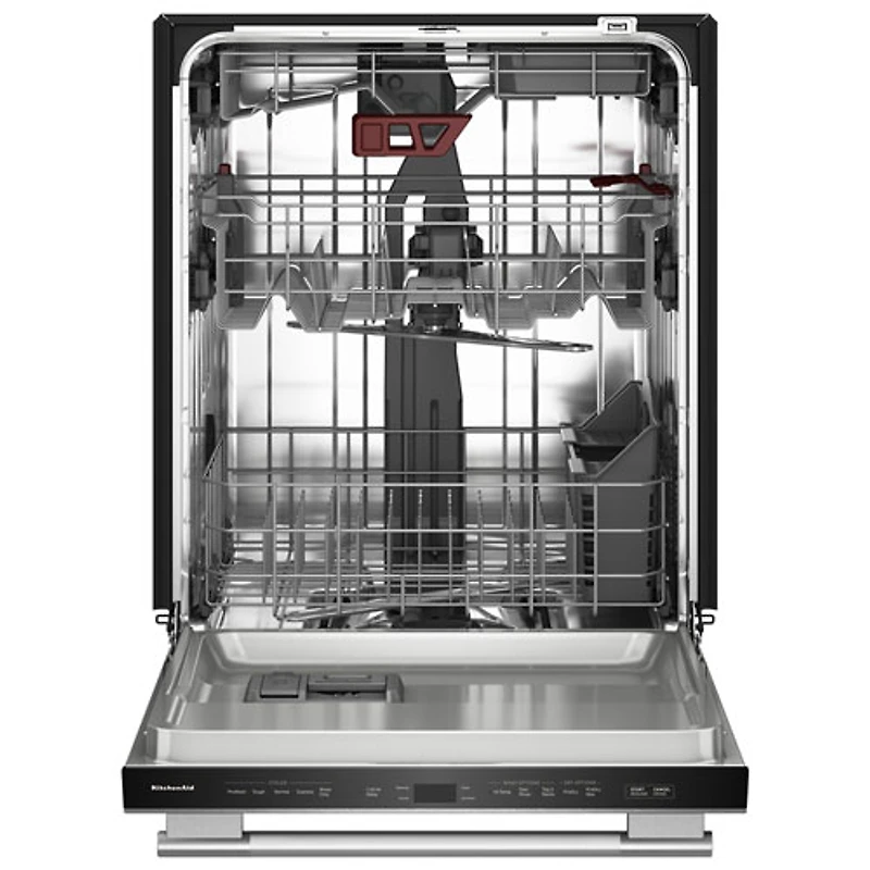 KitchenAid 24" 41dB Built-In Dishwasher w/ Stainless Steel Tub & Third Rack (KDTS324SPS) - Stainless