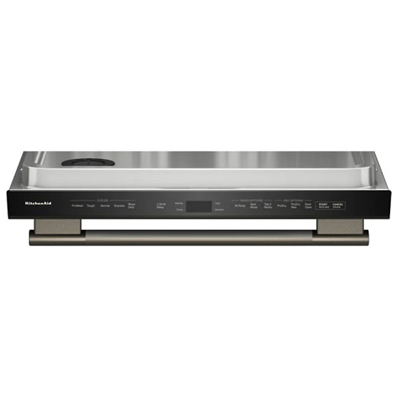 KitchenAid 24" 44dB Built-In Dishwasher w/ Stainless Steel Tub & Third Rack (KDPS624SBE) - Black Ore