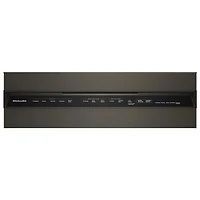 KitchenAid 24" 44dB Built-In Dishwasher w/ Stainless Steel Tub & Third Rack (KDFS424SBE) - Black Ore