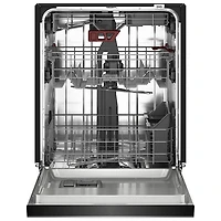 Lave-vaisselle encastrable 24 po 41 dB avec cuve en inox et troisième panier de KitchenAid (KDFS324SPS) - Inox