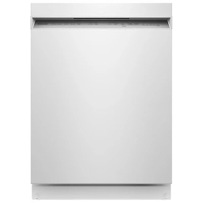 Lave-vaisselle encastrable 24 po 47 dB avec cuve en inox/Troisième panier de KitchenAid (KDFS224SWH) - Blanc