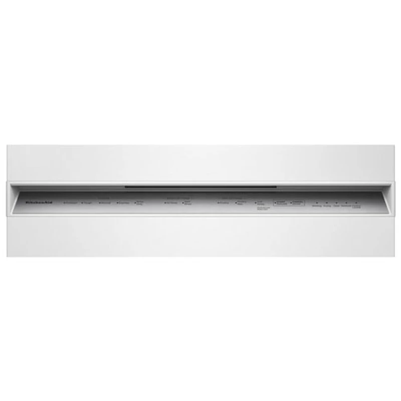 Lave-vaisselle encastrable 24 po 47 dB avec cuve en inox/Troisième panier de KitchenAid (KDFS224SWH) - Blanc