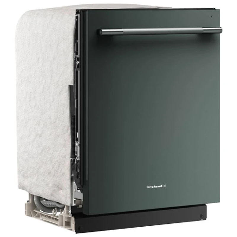 KitchenAid 24" 41dB Built-In Dishwasher w/ Stainless Steel Tub & Third Rack (KDTS324SJP) - Juniper