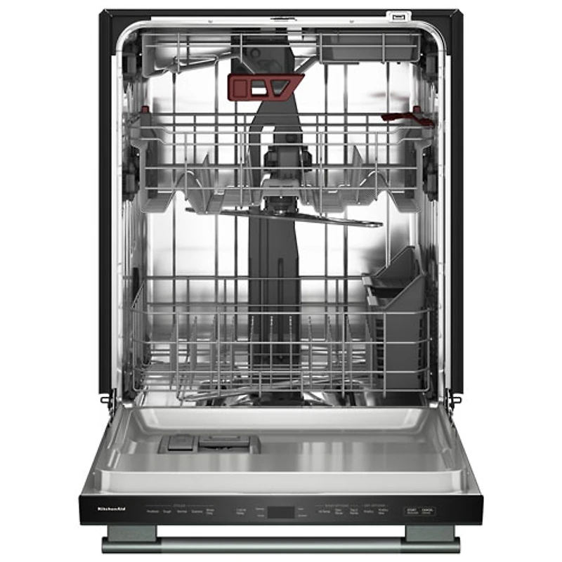 KitchenAid 24" 41dB Built-In Dishwasher w/ Stainless Steel Tub & Third Rack (KDTS324SJP) - Juniper