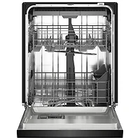 Lave-vaisselle encastrable 24 po et 47 dB avec cuve en inox et troisième panier de KitchenAid (KDFS224SBL)- Noir