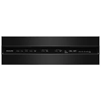 Lave-vaisselle encastrable 24 po et 47 dB avec cuve en inox et troisième panier de KitchenAid (KDFS224SBL)- Noir