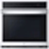 Boîte ouverte - Four mural électrique à convection véritable 4,7 pi³ 30 po de LG - Acier inoxydable résistant aux traces - Endommagé