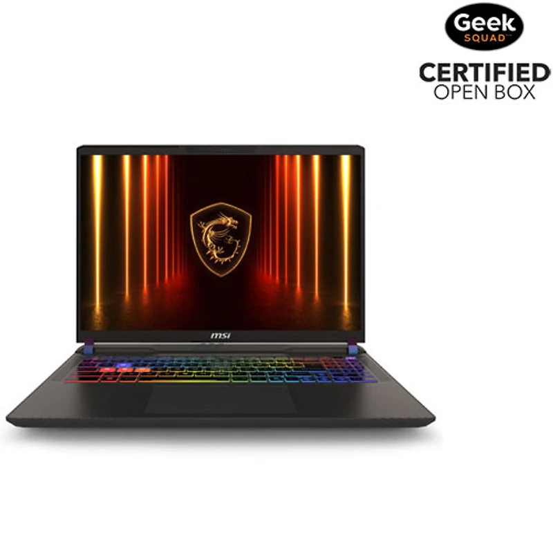 Open Box - MSI Vector HX 16" Gaming Laptop - Cosmo Grey (Intel Core Ultra9-275HX/32GB RAM/1TB SSD/RTX 5080)