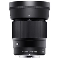 Objectif DC DN 30 mm f/1,4 Contemporary de Sigma pour monture RF de Canon