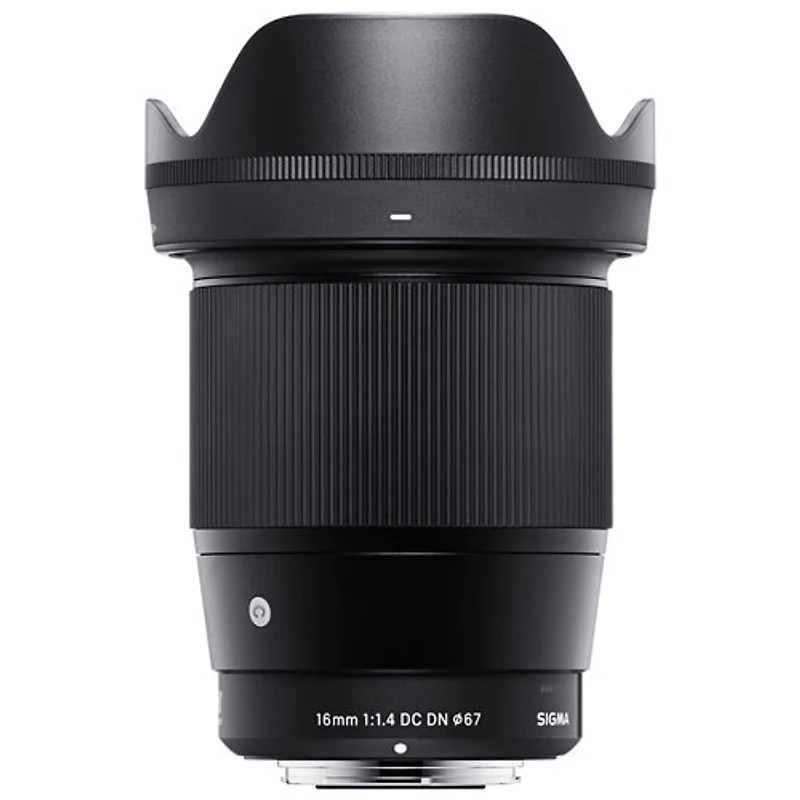 Sigma 16mm f/1.4 DC DN Contemporary Lens for Canon RFS-Mount