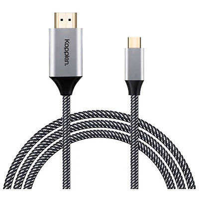 Kopplen 2m (6.6 ft.) USB-C to 8K UHD HDMI Cable (CBL-CH03SGR) - Space Grey