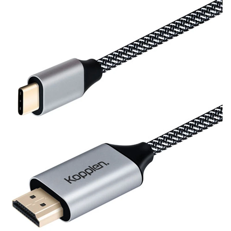 Kopplen 2m (6.6 ft.) USB-C to 8K UHD HDMI Cable (CBL-CH03SGR) - Space Grey