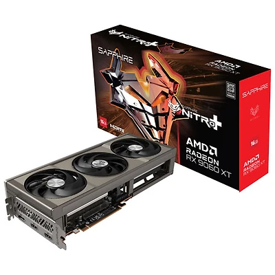 Carte graphique Nitro+ AMD Radeon RX 9060 XT GDDR6 16 Go de Sapphire