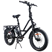 Everyday Essentials EasyHaul Foldable ST Electric Cargo Bike (350W Motor/60km Range/32km/h Top Speed