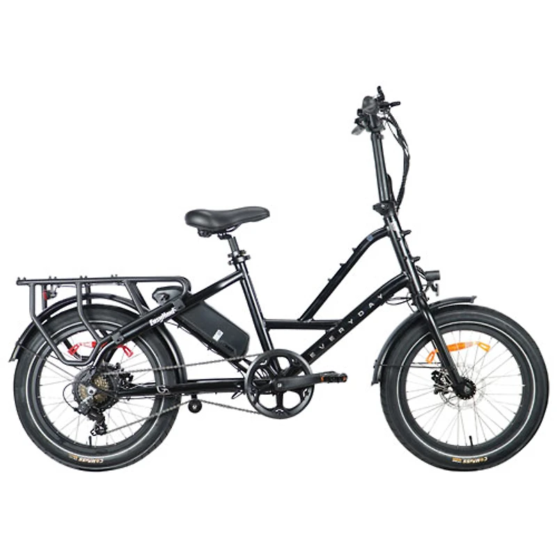 Everyday Essentials EasyHaul Foldable ST Electric Cargo Bike (350W Motor/60km Range/32km/h Top Speed