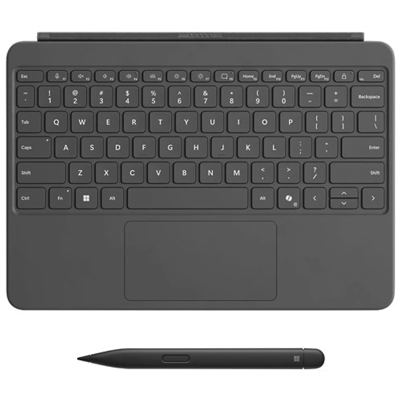 Clavier pour Surface Pro de 12 po de Microsoft avec stylet Slim Pen - Ardoise - Anglais