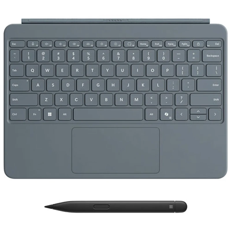 Clavier pour Surface Pro de 12 po de Microsoft avec stylet Slim Pen - Océan - Anglais