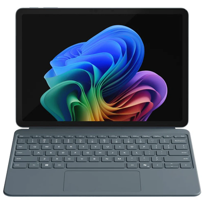 Clavier pour Surface Pro de 12 po de Microsoft avec stylet Slim Pen - Océan - Anglais