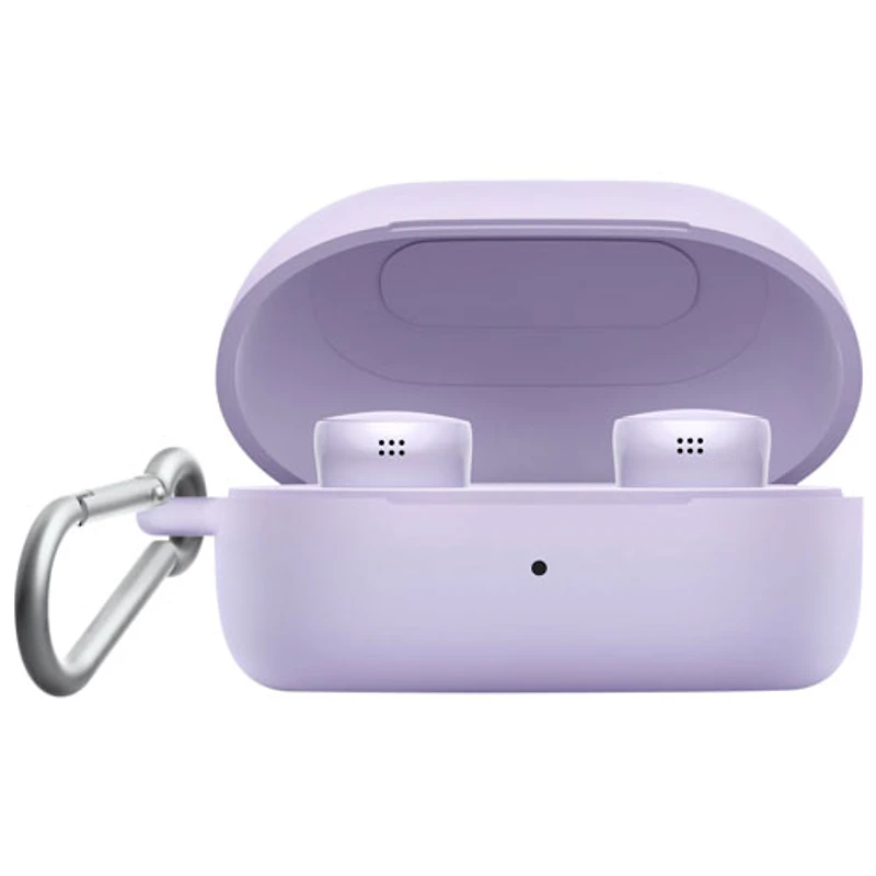Étui en silicone pour écouteurs boutons QuietComfort de Bose - Lilas frais