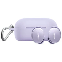 Étui en silicone pour écouteurs boutons QuietComfort de Bose - Lilas frais
