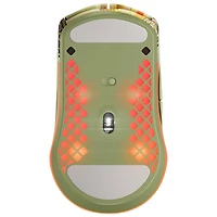 SteelSeries CS2 Dragon Lore Edition 18000 DPI Bluetooth Optical Gaming Mouse - Beige/Red