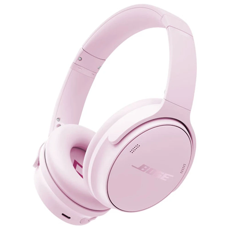 Bose QuietComfort Over-Ear Noise Cancelling Bluetooth Headphones - Petal Pink