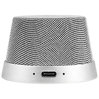 Logiix Blue Piston Mini Mag Wireless Speaker - Silver