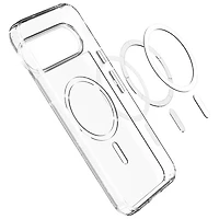Spigen Crystal Flex Fitted Hard Shell Case with Magnet for Pixel 10 Pro XL - Crystal Clear