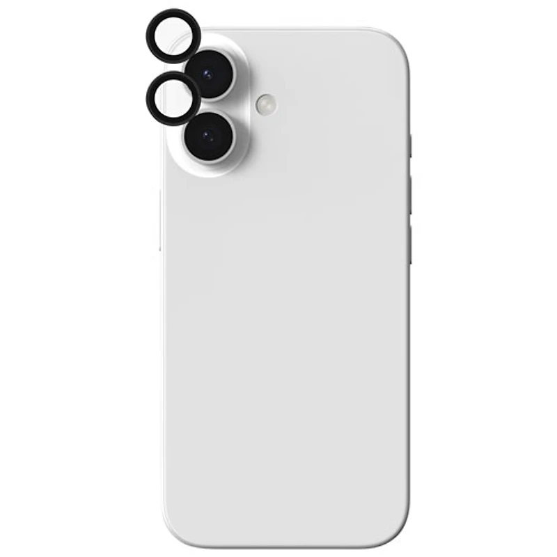 InvisibleShield by Zagg Glass Elite Camera Lens Protector for iPhone 17/16/16 Plus - Black