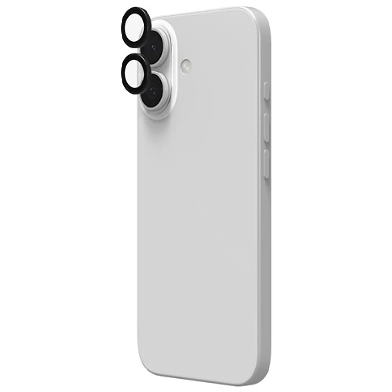 InvisibleShield by Zagg Glass Elite Camera Lens Protector for iPhone 17/16/16 Plus - Black