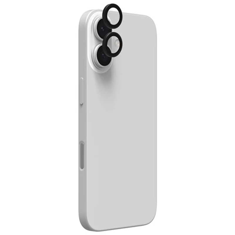 InvisibleShield by Zagg Glass Elite Camera Lens Protector for iPhone 17/16/16 Plus - Black